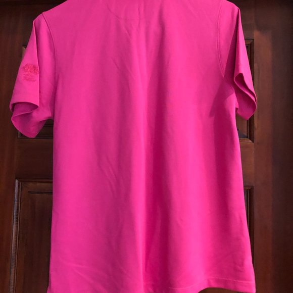 BERMUDA SANDS Women's Golf Shirt Size Small HT PINK Wick Away Technology - Picture 8 of 8
